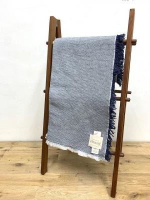 ELVANG　エルヴァン　ブランケット　スローケット　Daisy　Throw　blue　night