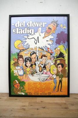 Det　stover　stadig　デンマーク　ポスター　フレーム込