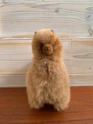 ぬいぐるみ　Alpaca　teddy/Brown　ELVANG　ベビーアルパカ