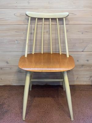 Ilmari　Tapiovaara　イルマリ・タピオヴァーラ　Fanett　chair　ファネットチェア　ホワイト　ヴィンテージ