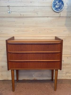 3段チェスト　チーク　デンマーク　ヴィンテージ