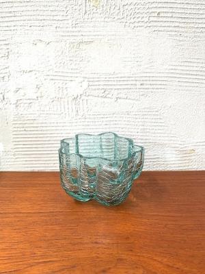 Crackle　Votive　Circular　58mm　クラックル　フラワーベース　ブルー　KostaBoda