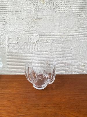 Crackle　Votive　Clear　58mm　クラックル　フラワーベース　クリア　KostaBoda
