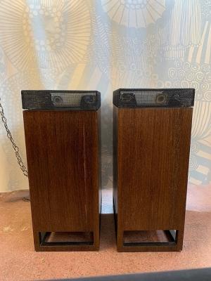 ヴィンテージ　オーディオスピーカー　ローズウッド
