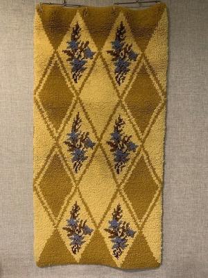 ヴィンテージ　ラグ　ラグマット　137x69cm