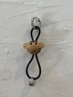 カイボイスン　モンキー　キーホルダー　シルバー