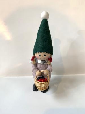 ノルディカニッセ　ベリー摘みの女の子　Nordic　Forest