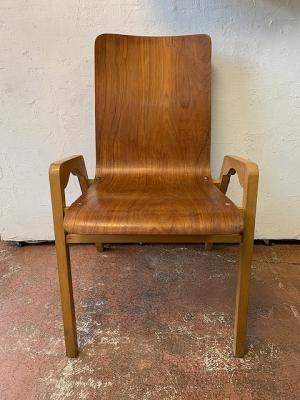 アクセル・ラーソン　(Axel　Larsson)　Svangsta　Stilmobler社製　ダイニングチェア　ヴィンテージ　肘付き　