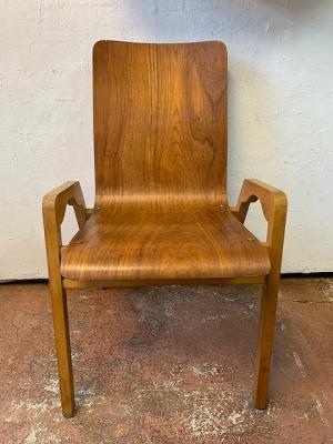 アクセル・ラーソン　(Axel　Larsson)　Svangsta　Stilmobler社製　ダイニングチェア　ヴィンテージ　肘付き