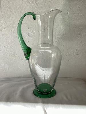 Orrefors/NOBEL　ジャグ　グリーン